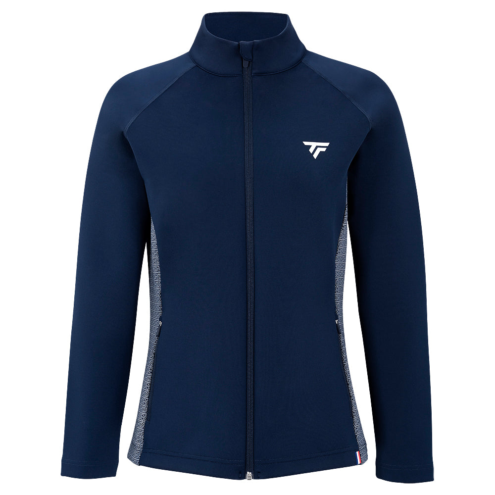 tecnifibre-tour-jacket-marine-femme-damen-tennisjacke-marineblau-tailliert image 2