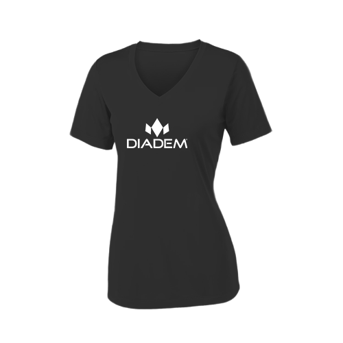 diadem-drycore-damen-v-neck-t-shirt-feuchtigkeitsableitendes-sportshirt image 2