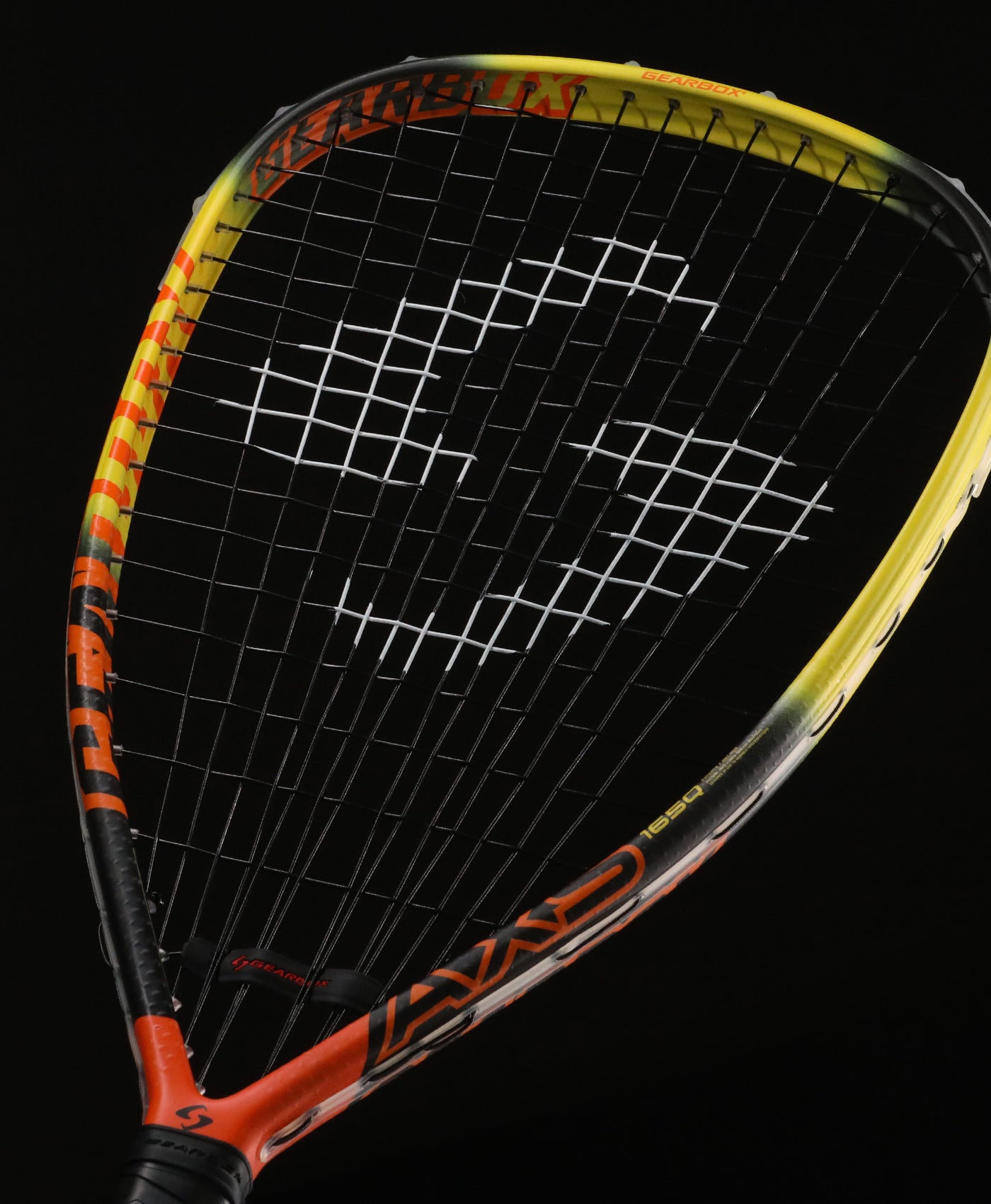 gearbox-axs-165-quad-orange-yellow-165g-pickleball-paddle image 7
