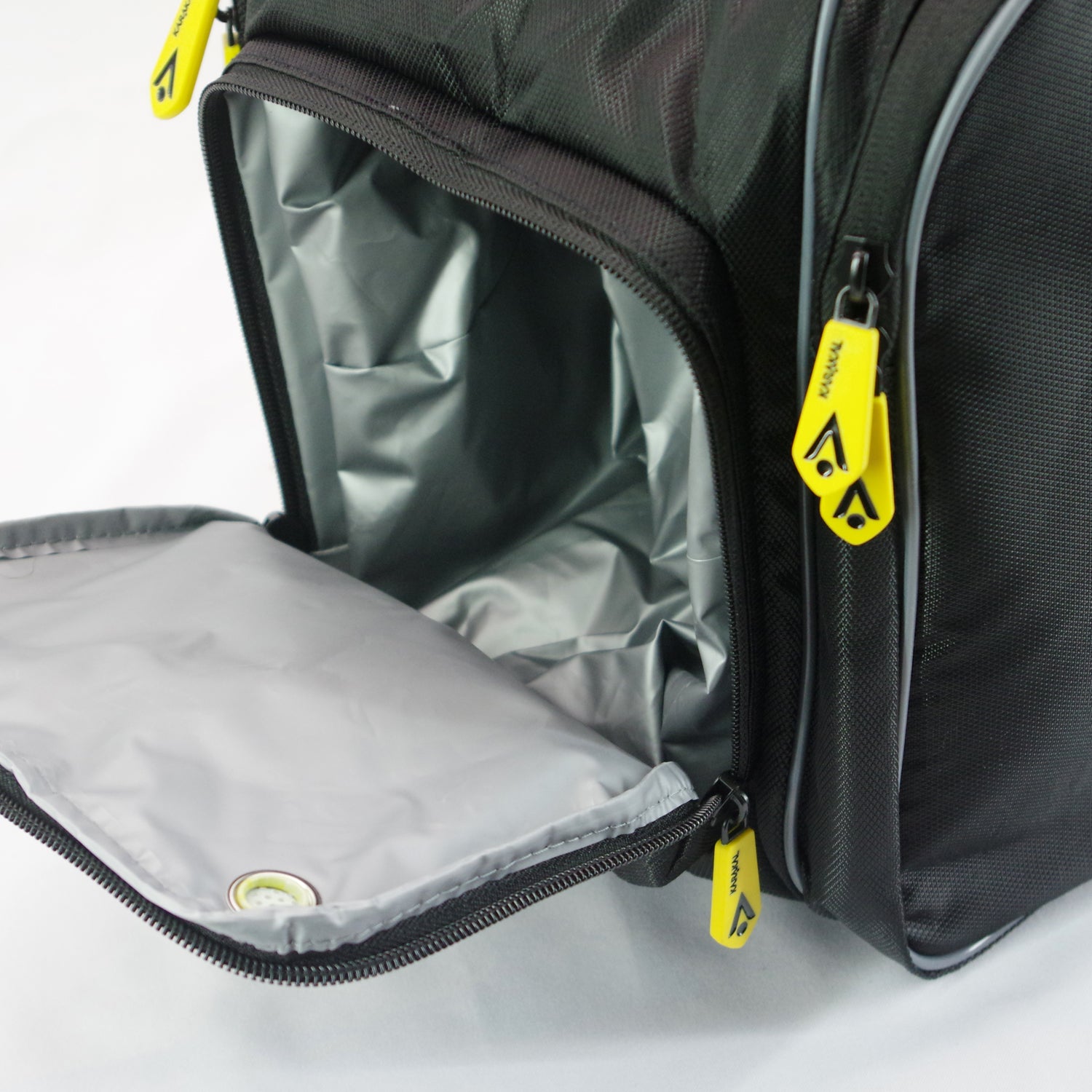 karakal-pro-tour-2-1-elite-racketbag-12-schl-ger-tourbag-mit-gelbem-trim image 6