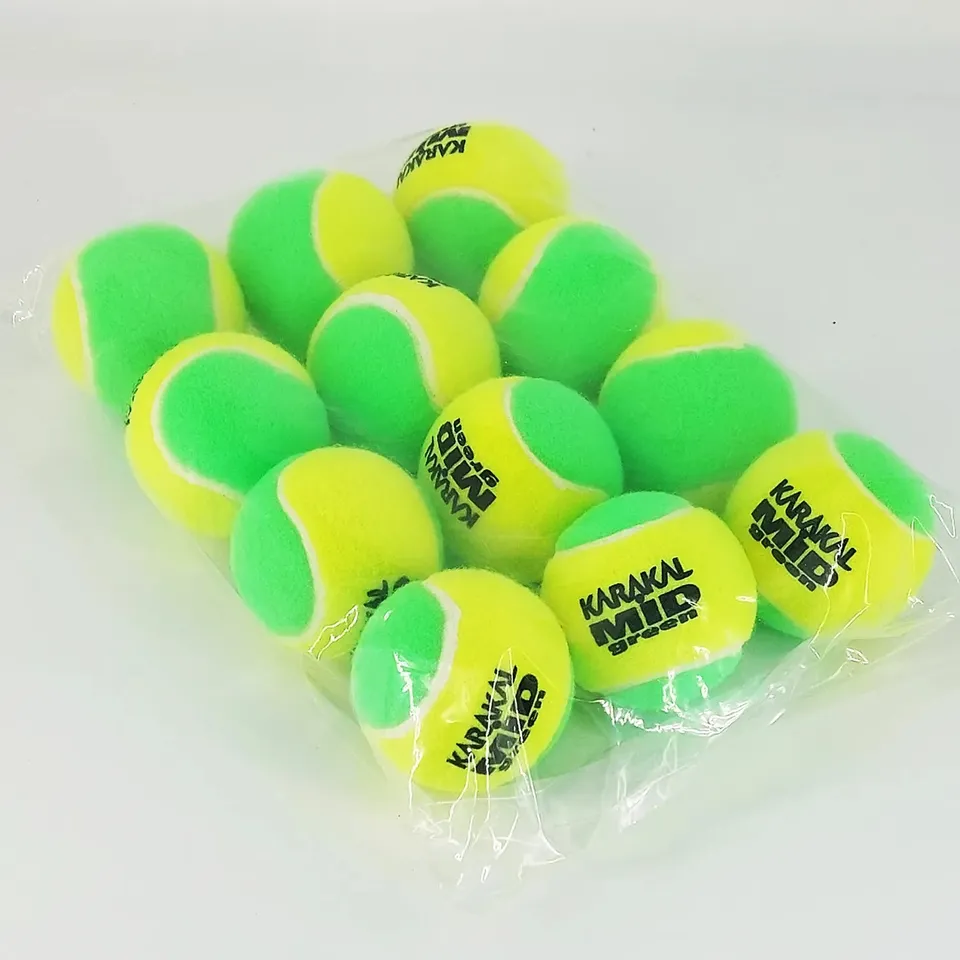 karakal-mid-two-tone-transition-tennisball-12er-pack-gr-n-gelb-11-weniger-sprung image 1