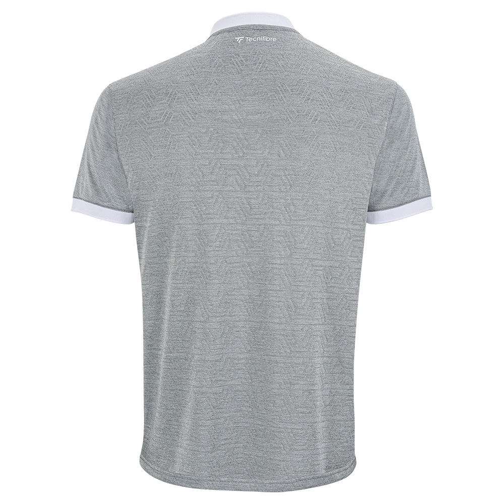 tecnifibre-team-mesh-polo-silver-herren-tennispolo-mit-2-knopf-leiste image 2