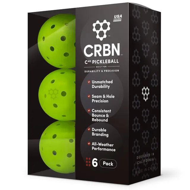 crbn-c40-pickleballs-usa-approved image 1