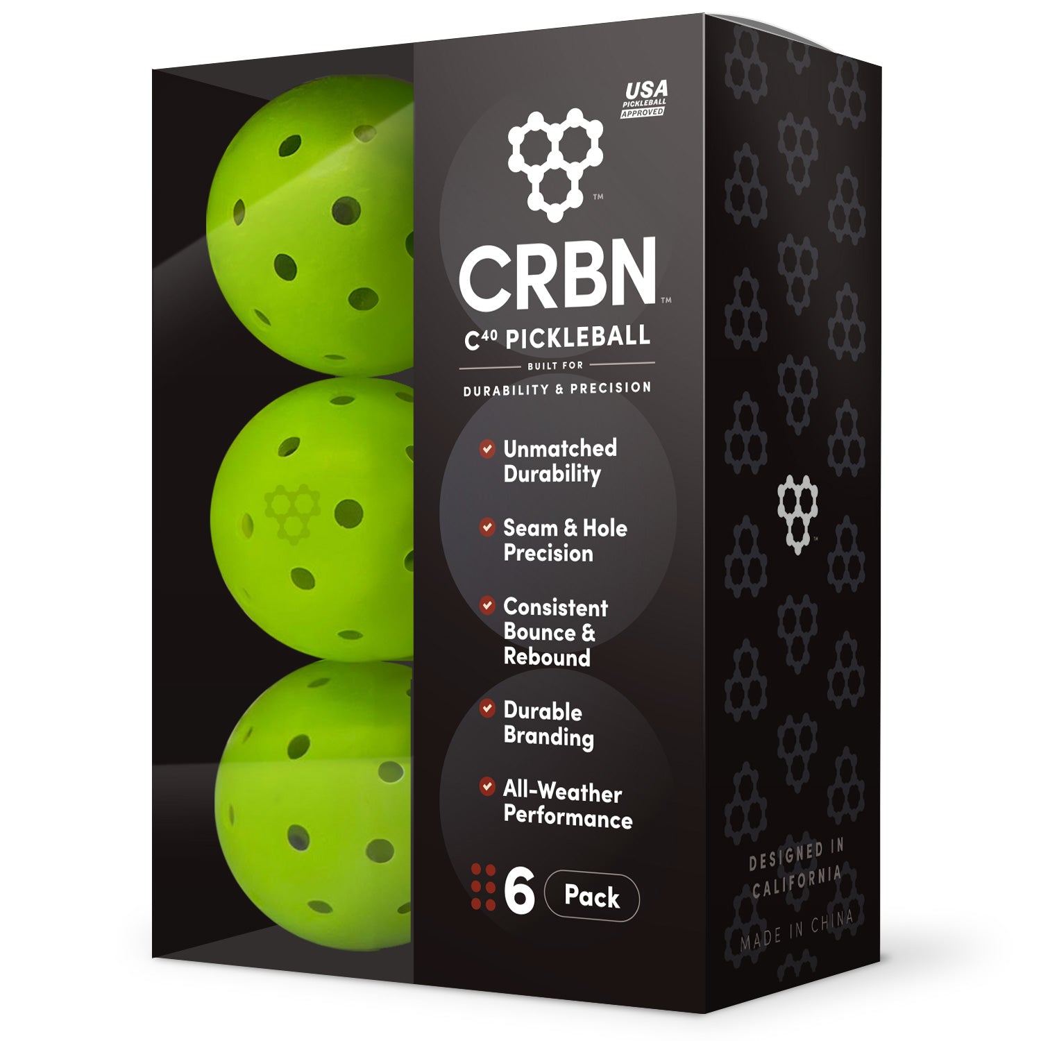 crbn-c40-pickleballs-usa-approved image 1
