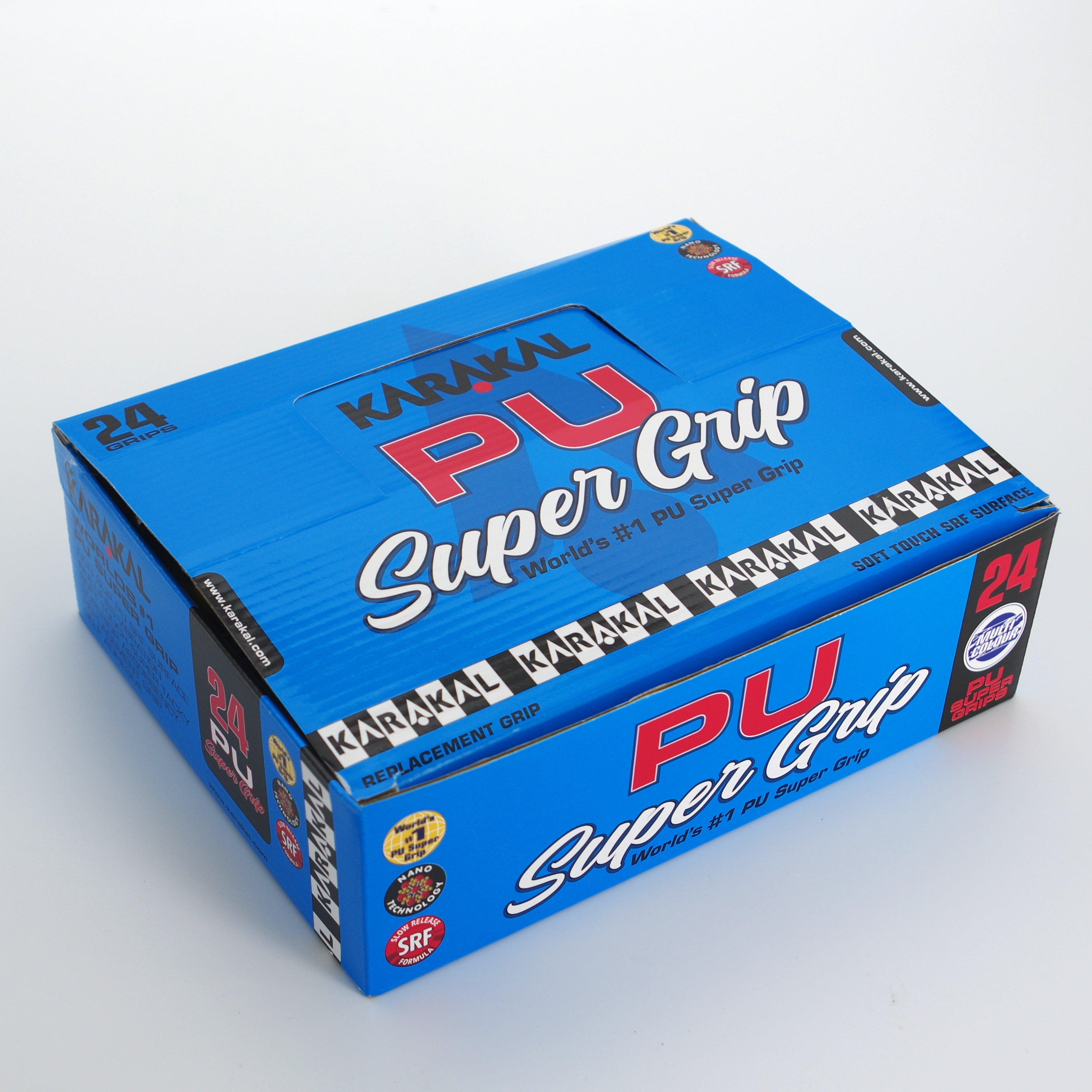 karakal-pu-super-grip-multi-box-of-24-24-badminton-squash-tennis-und-racketball- image 2