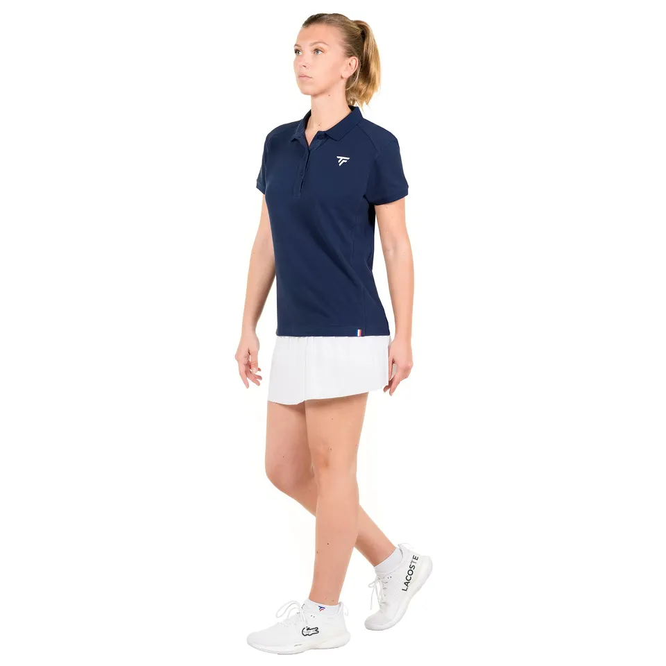tecnifibre-polo-piqu-marine-femme-stretchiges-damen-poloshirt-in-marineblau image 1
