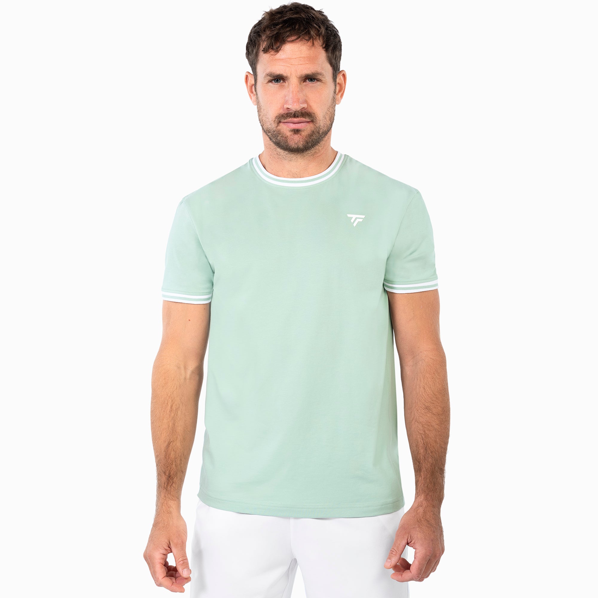 tecnifibre-t-shirt-stretch-tee-sage-herren-dehnbares-tennisshirt-aus-bio-baumwol image 2