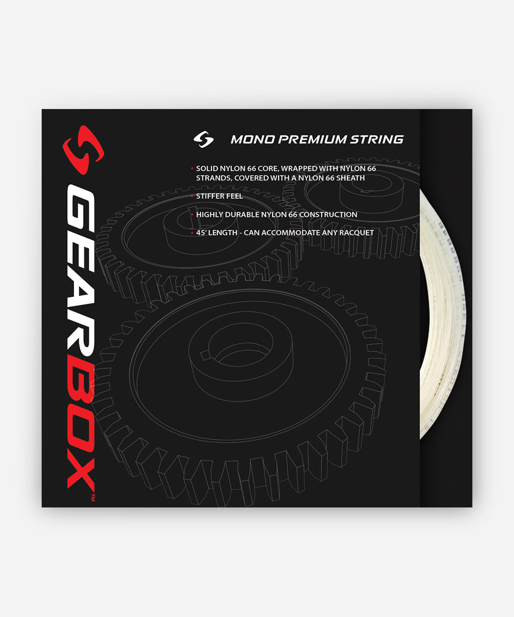 gearbox-mono-core-string-pack-tennissaite-clear image 2