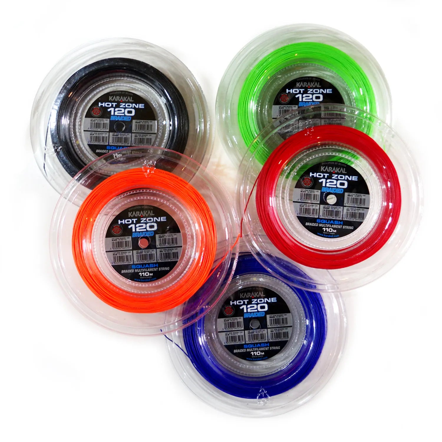 karakal-hot-zone-braided-120-squashsaite-multifilament-saite-f-r-power-kontrolle image 4