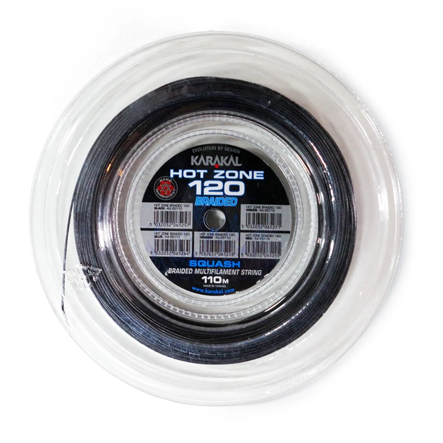 karakal-hot-zone-braided-120-squashsaite-multifilament-saite-f-r-power-kontrolle image 5