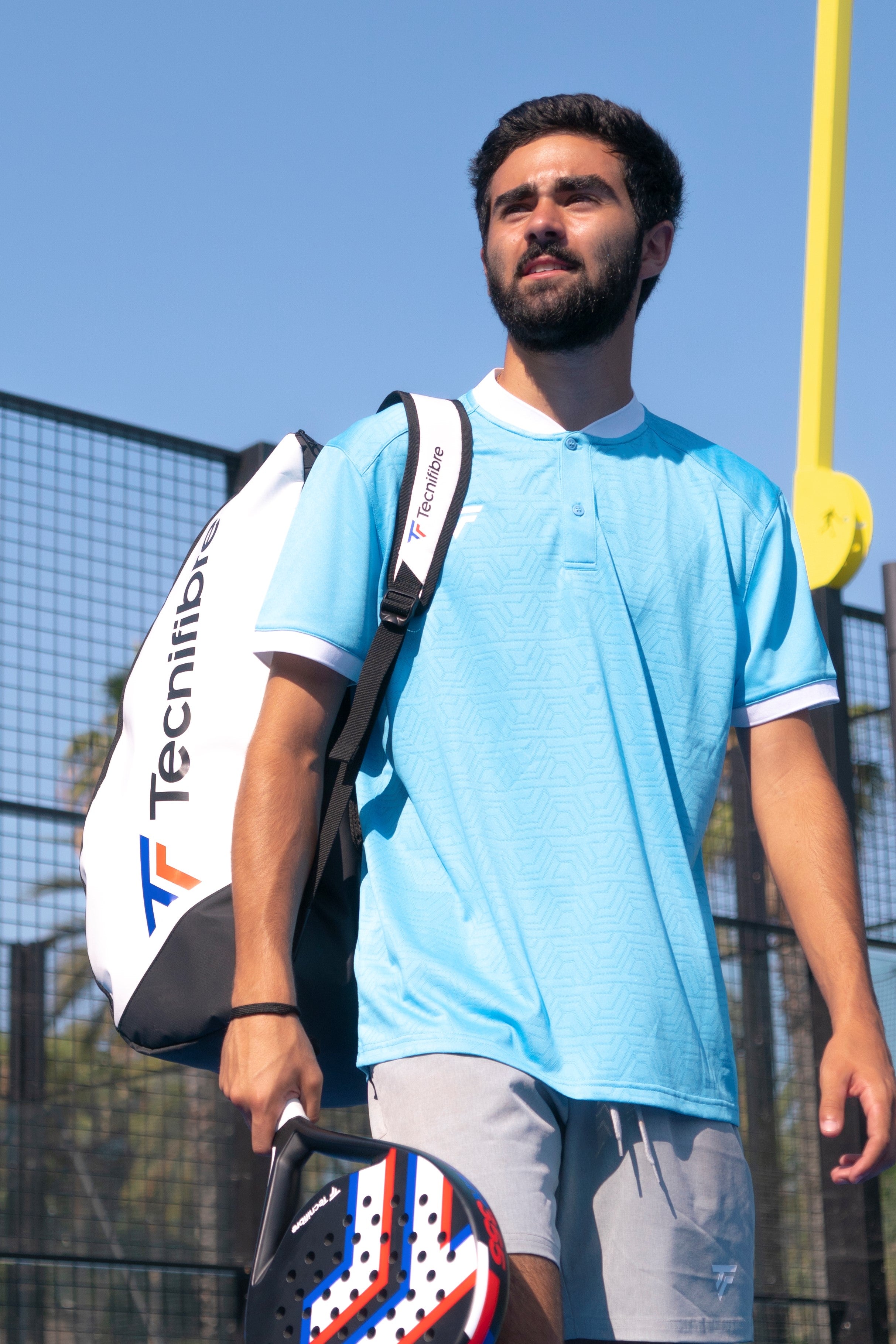tecnifibre-team-mesh-polo-azur-herren-atmungsaktives-poloshirt-standardpassform image 5