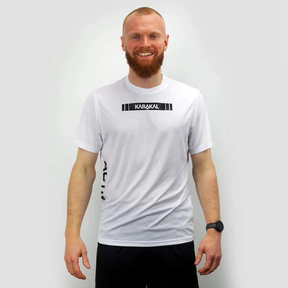 karakal-active-tee-wei-2025-26-cool-tec-t-shirt-f-r-herren-s-xl-unisex image 1