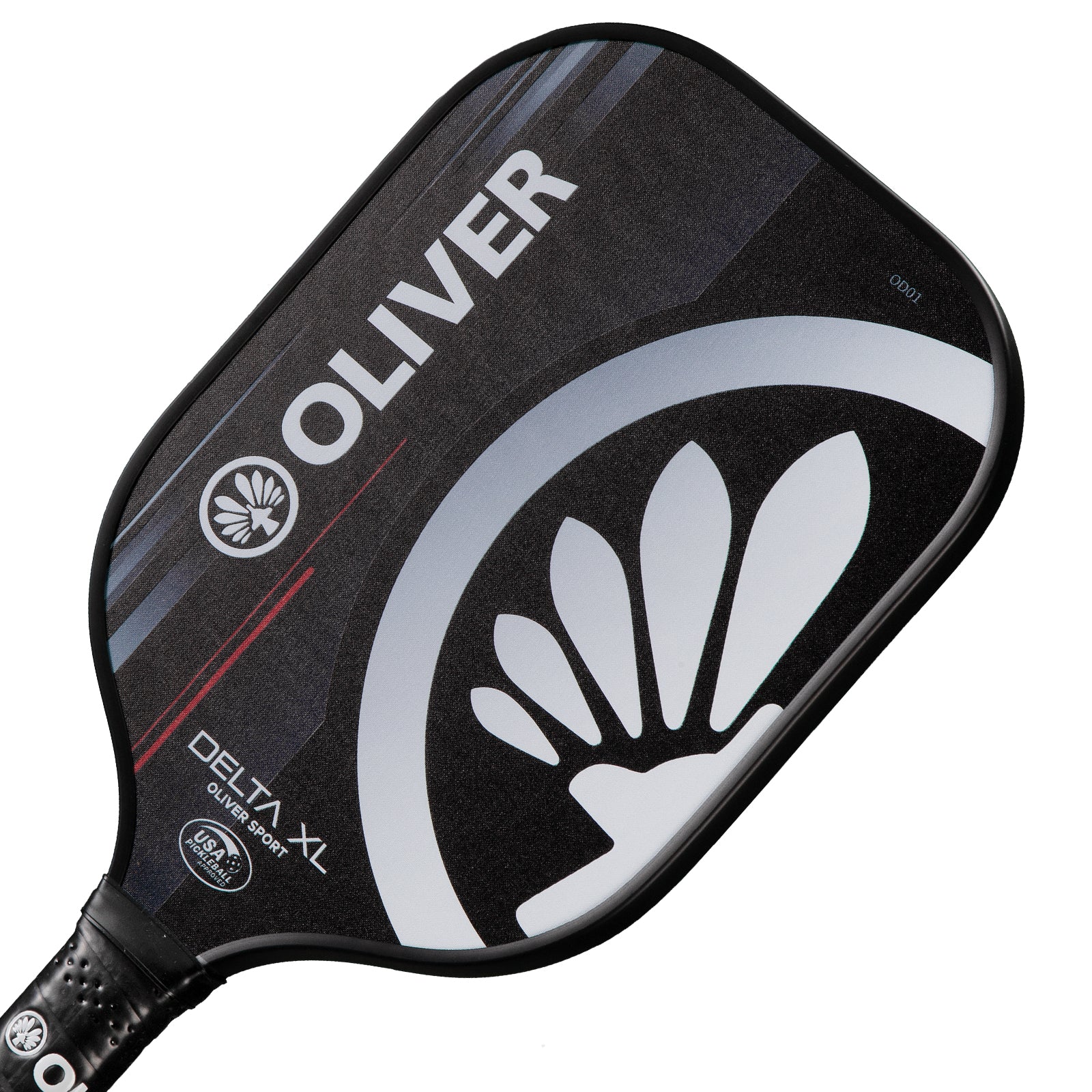 oliver-delta-xl-pickleball-schl-ger-schwarz-wei-carbon-wettkampfschl-ger image 5