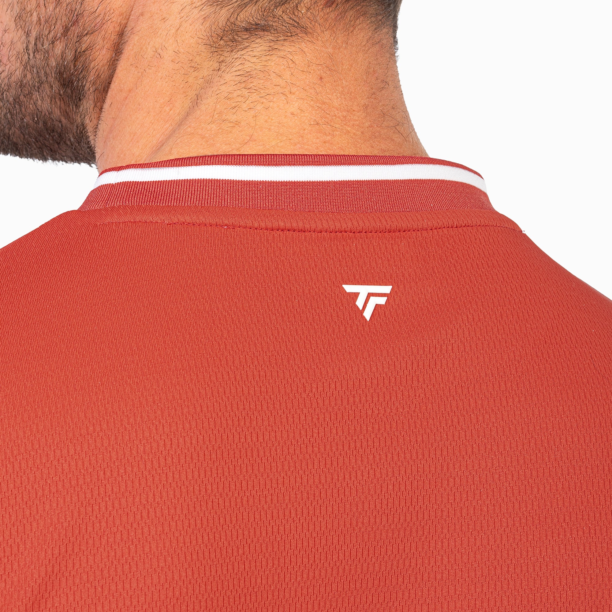 tecnifibre-tech-tee-terracotta-herren-t-shirt-mit-atmungsaktivem-mesh image 3