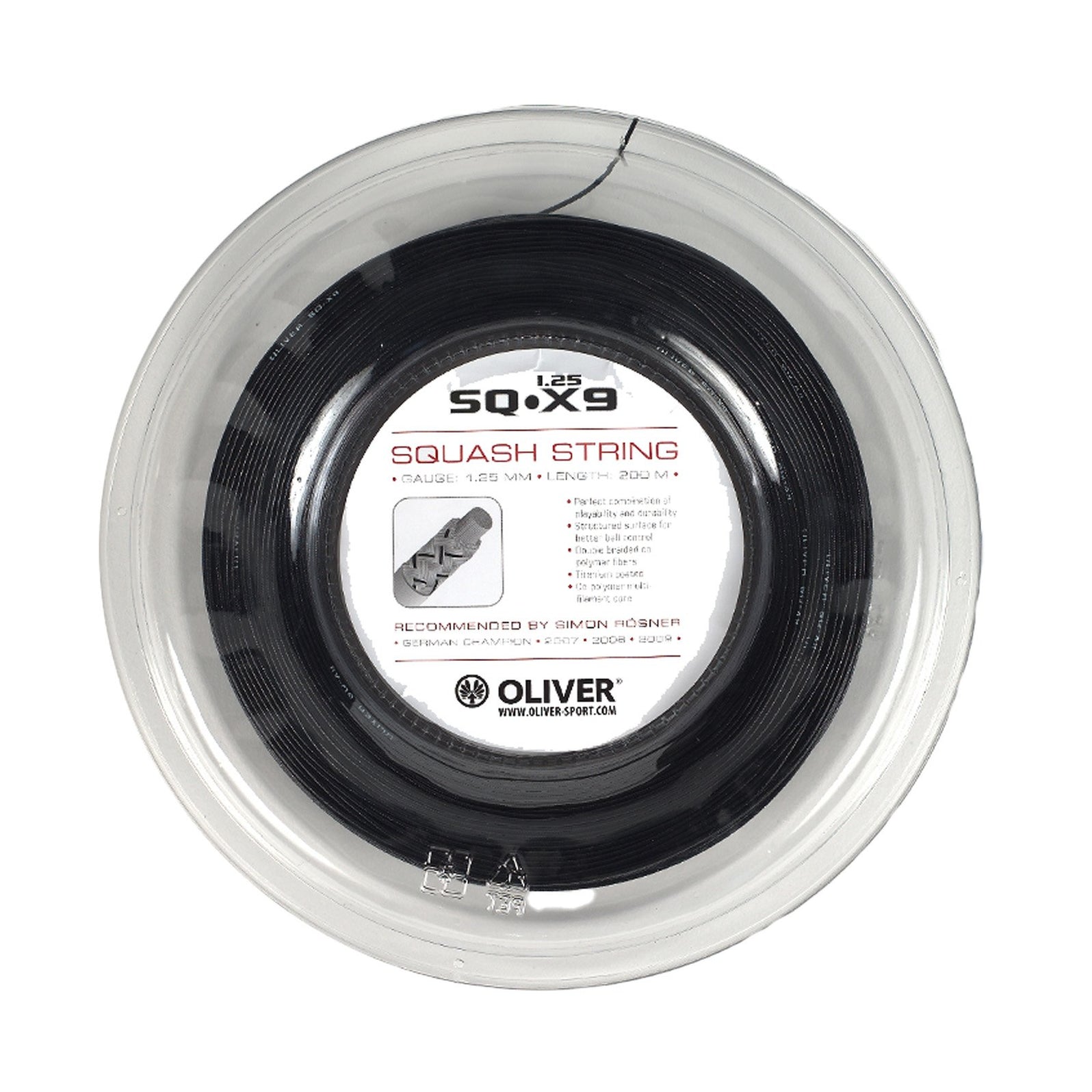 oliver-sq-x9-squash-saite-1-25mm-11m-set image 2