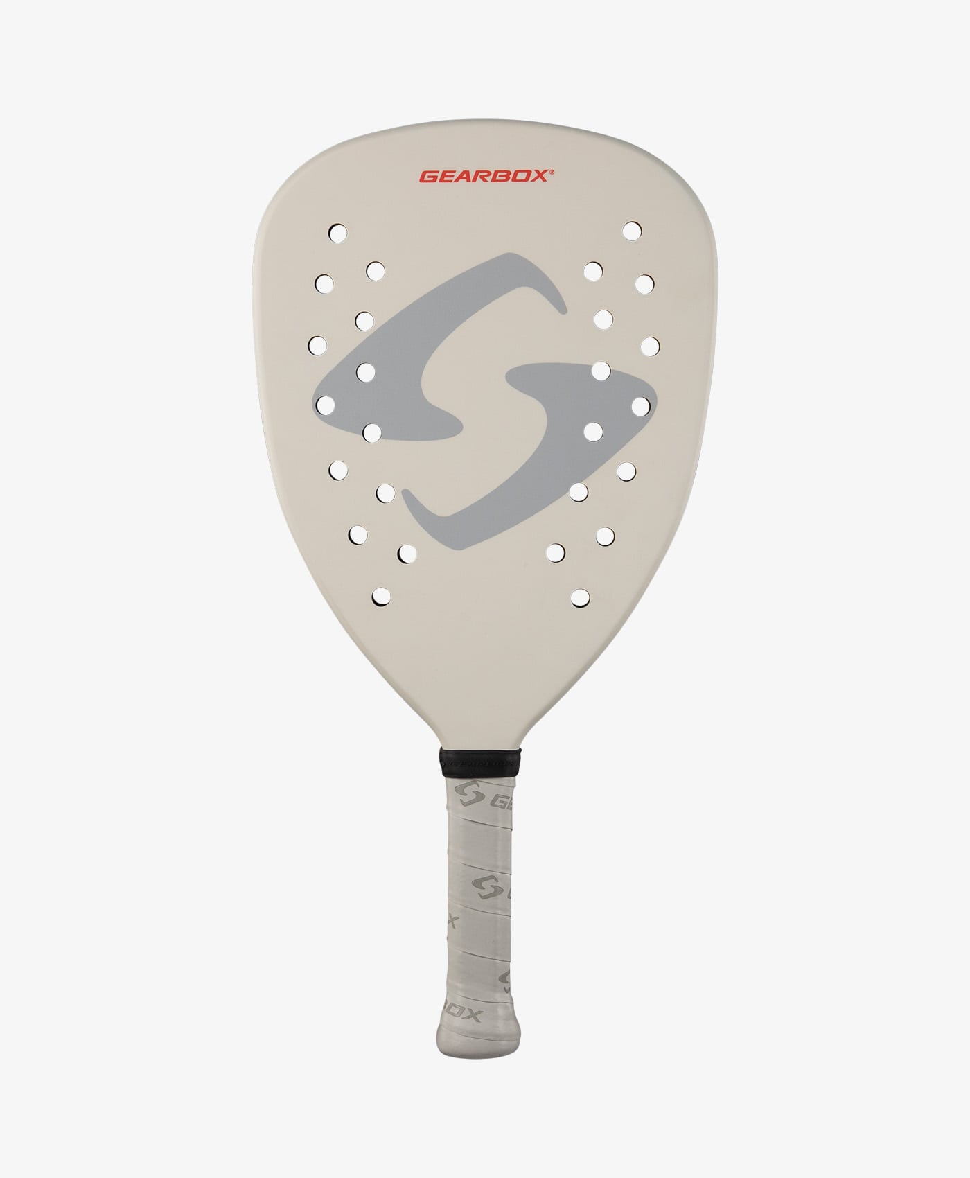 gearbox-gbmax-275-racquetball-paddle-275g-light-grey image 5