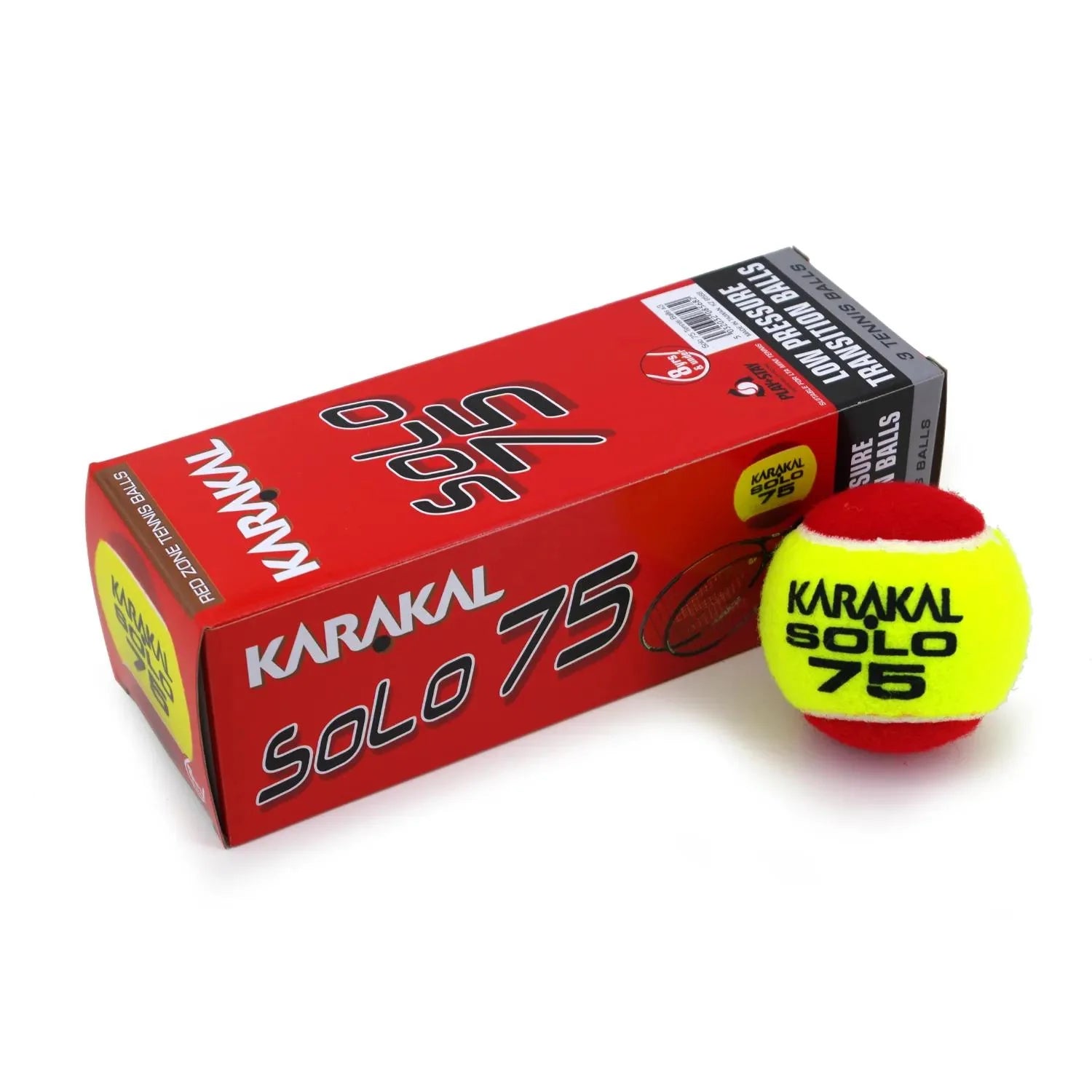 karakal-flash-21-junior-tennisracket-mit-gratis-karakal-solo-tennisb-llen-7050-a image 3