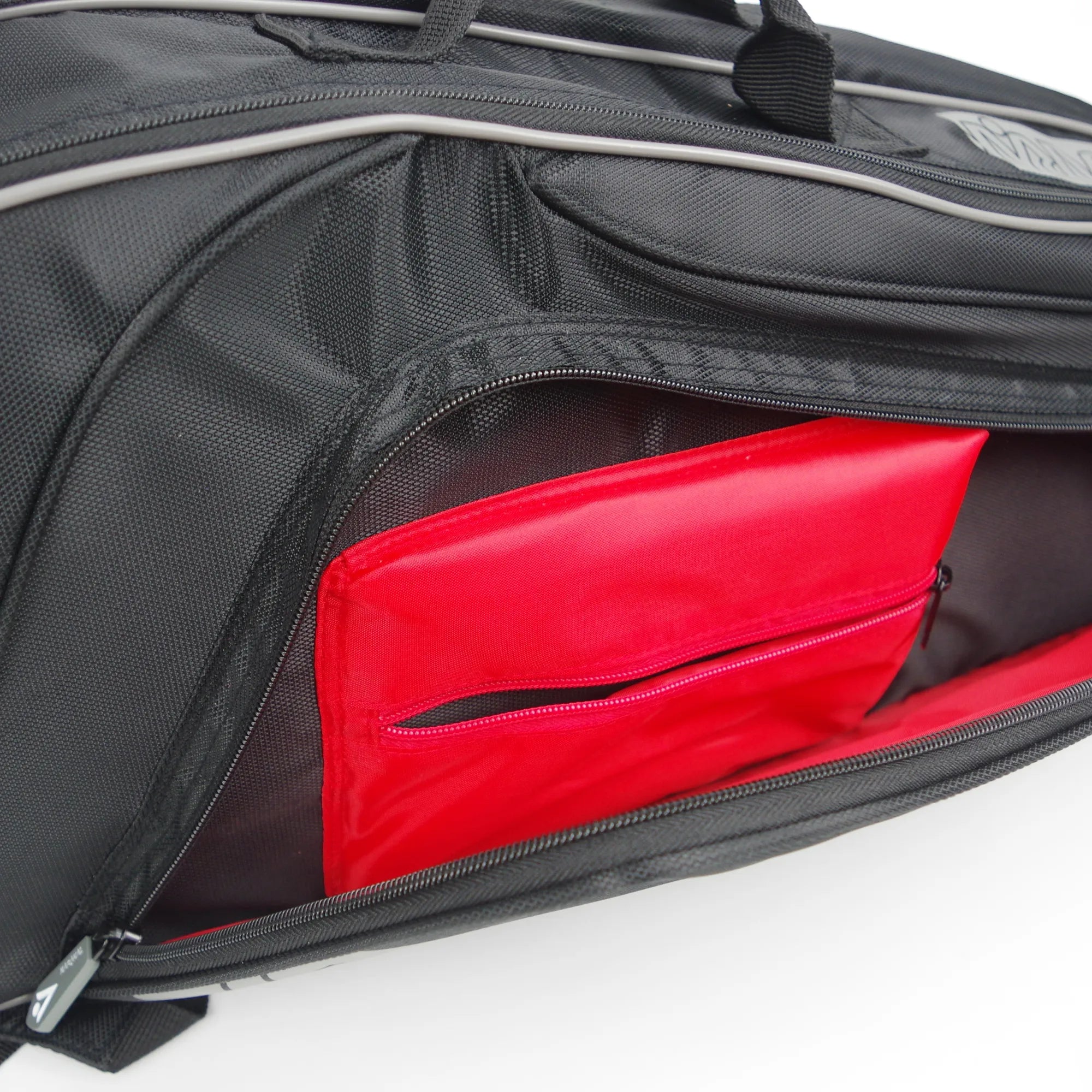 karakal-pro-tour-match-2-2-racket-bag-grau-4-schl-ger-tasche-f-r-tennis-squash-b image 4
