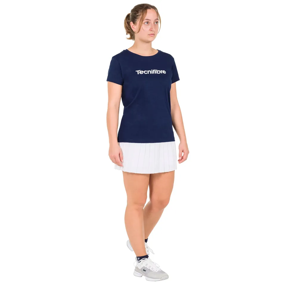 tecnifibre-team-cotton-t-shirt-damen-marine-standardpassform image 1