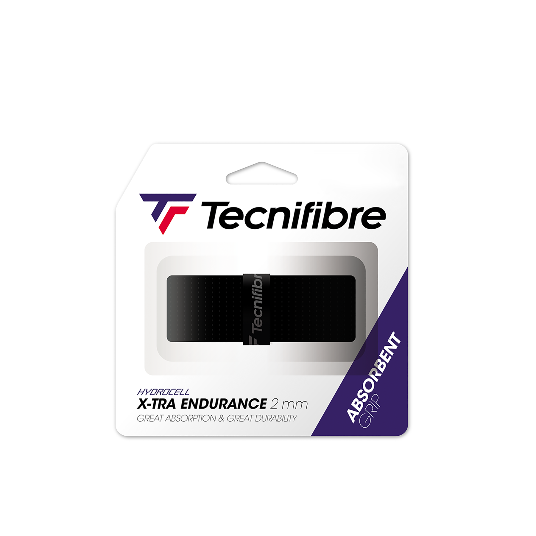 tecnifibre-x-tra-endurance-noir-basisband-2-mm-f-r-tennisschl-ger image 1
