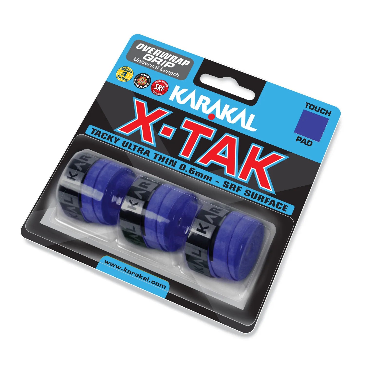 karakal-x-tak-overwrap-griff-0-6-mm-tacky-3er-pack image 5