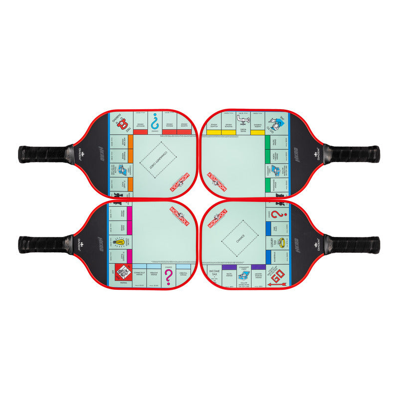diadem-monopoly-board-4-paddle-starter-kit-pickleball-set image 4