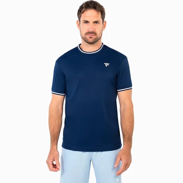 tecnifibre-tech-tee-marine-herren-tennis-shirt-mit-atmungsaktivem-mesh image 1