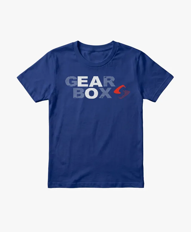 gearbox-dotted-herren-cotton-tee-baumwoll-t-shirt image 1