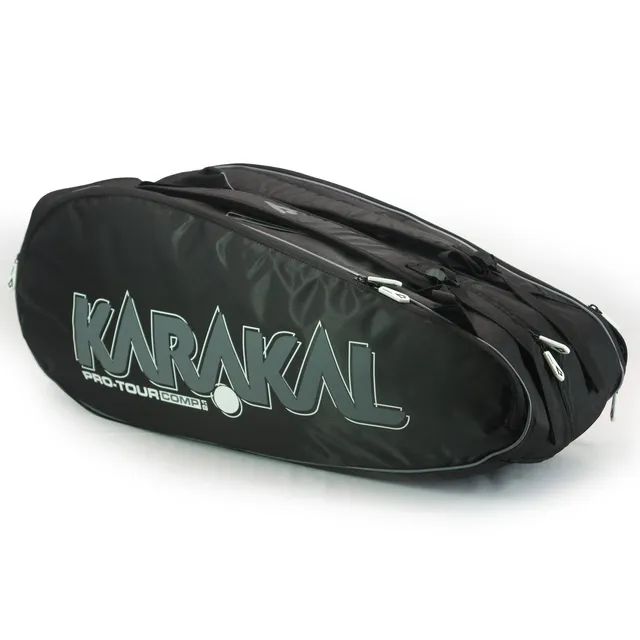 karakal-pro-tour-2-1-comp-racket-bag-9-schl-ger-tasche-mit-wei-em-trimm image 1