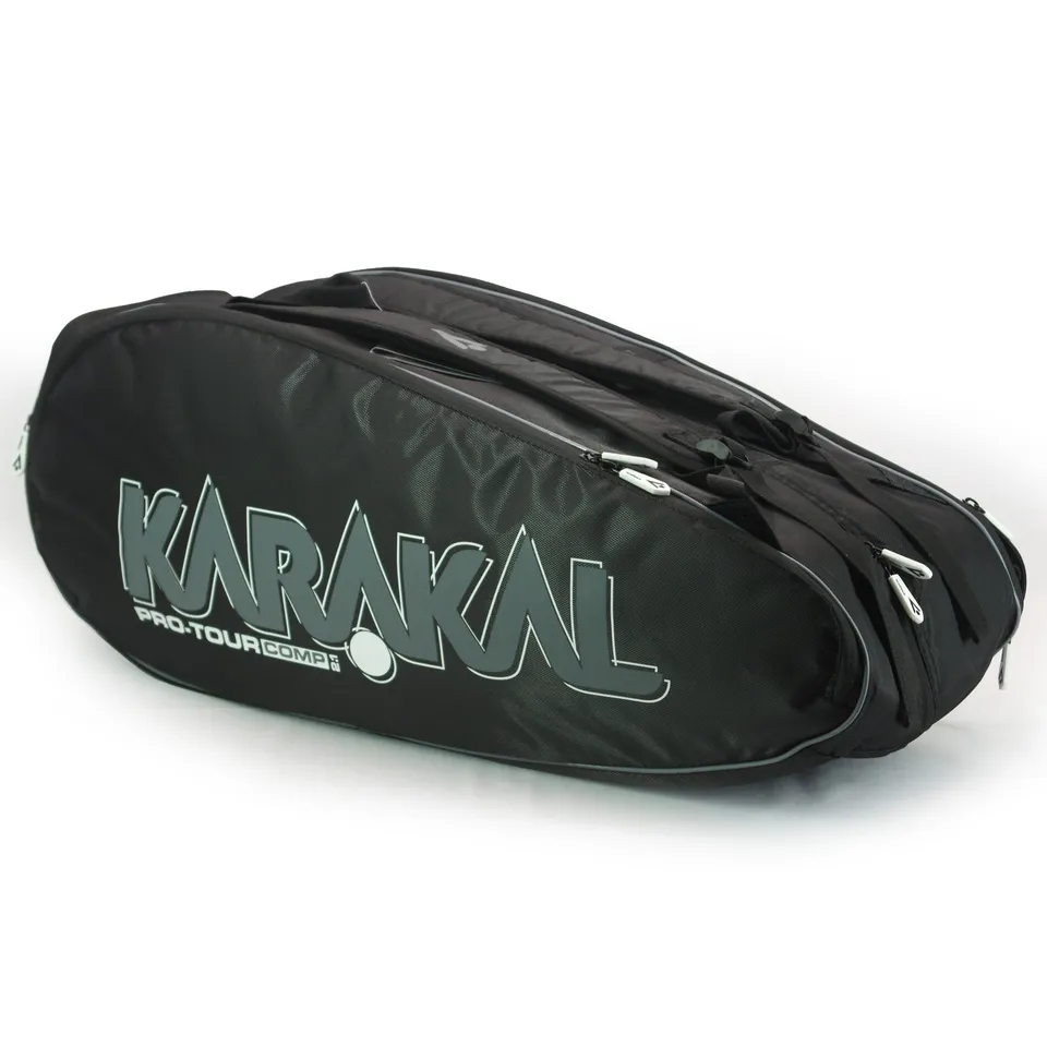 karakal-pro-tour-2-1-comp-racket-bag-9-schl-ger-tasche-mit-wei-em-trimm image 1