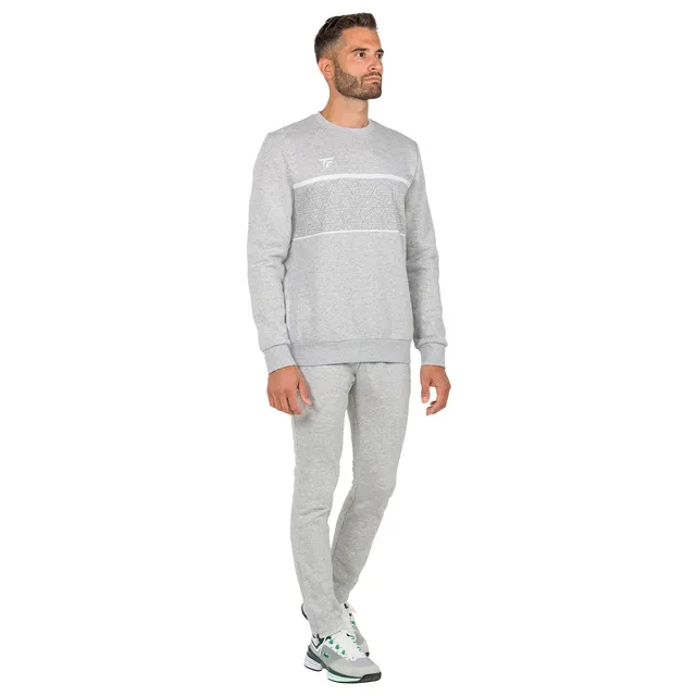 tecnifibre-team-sweater-silver-herren-klassischer-tennispullover image 1