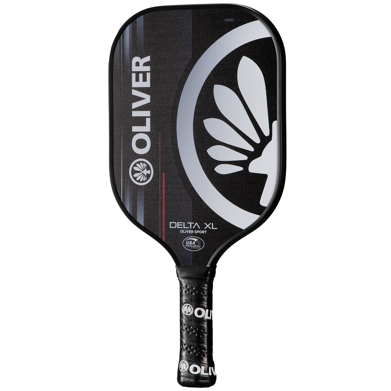 oliver-delta-xl-pickleball-schl-ger-schwarz-wei-carbon-wettkampfschl-ger image 4