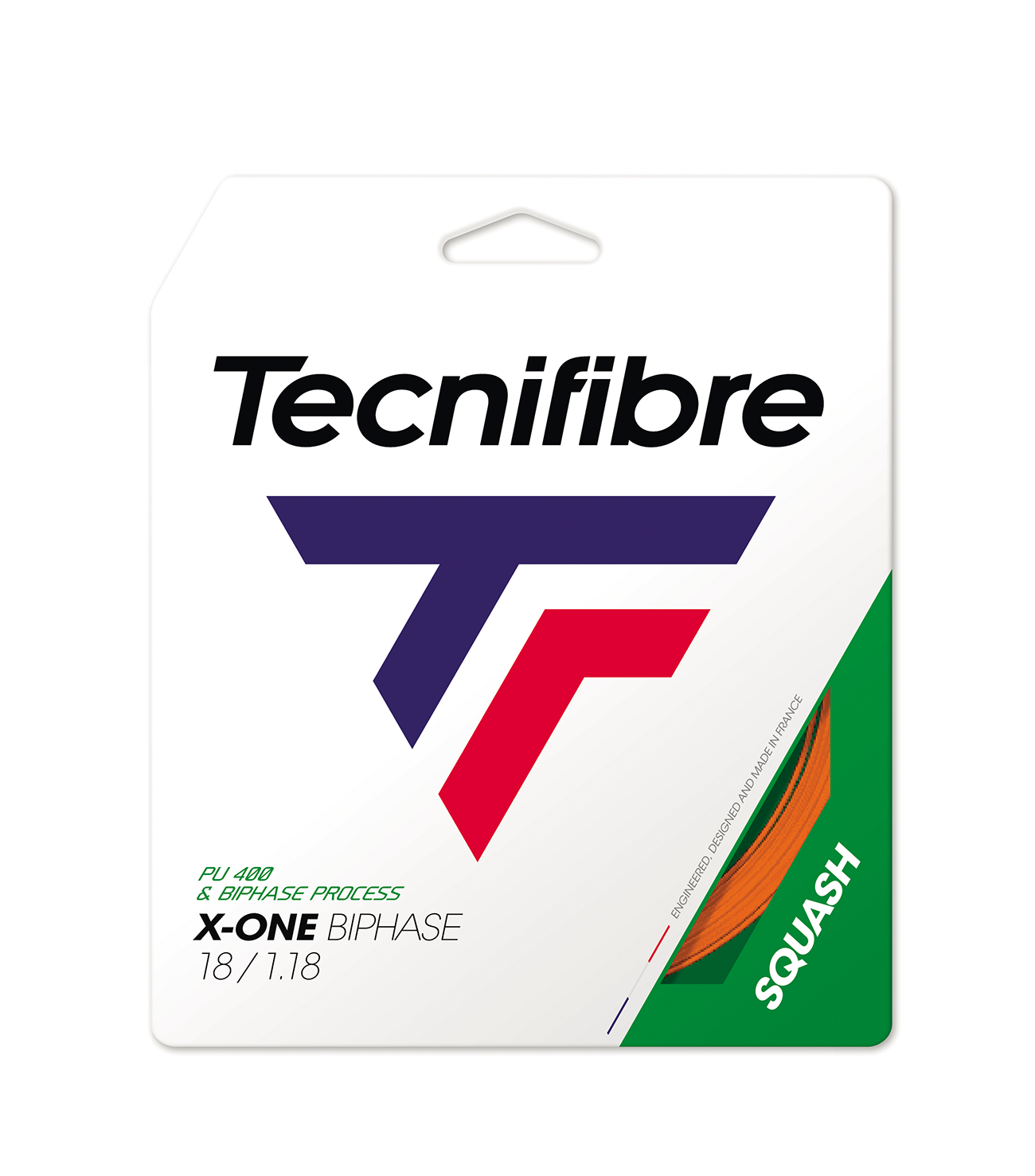 tecnifibre-x-one-biphase-squash-orange-saite image 1