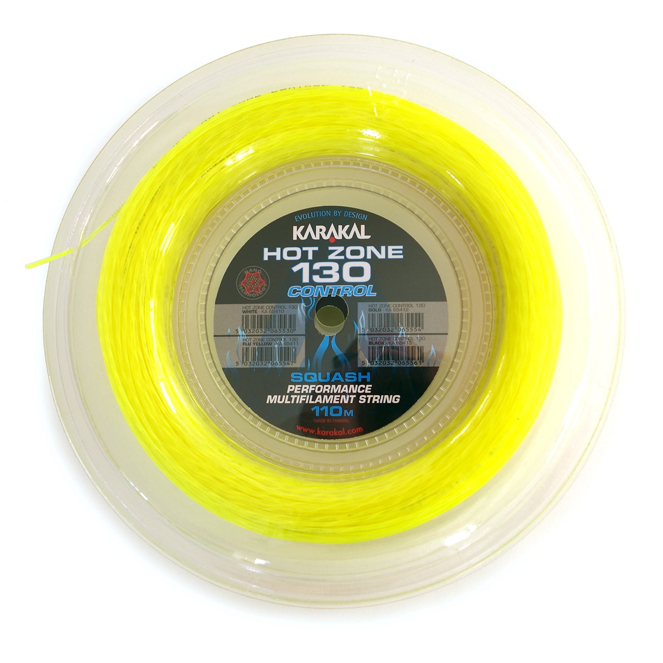 karakal-hot-zone-control-130-string-12-m-squash-racketball-und-tennissaitung image 7