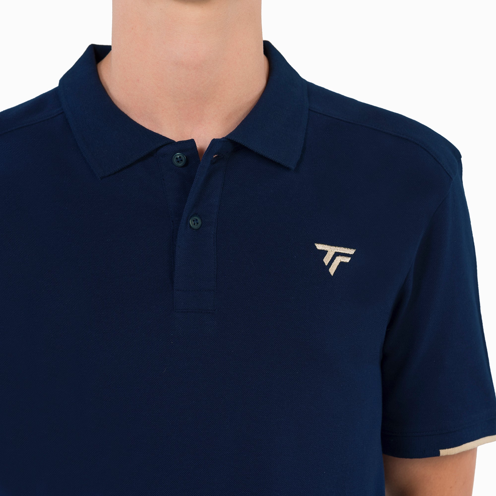 tecnifibre-t-fight-polo-piqu-herren-navy-elegant-premium-und-leicht image 5