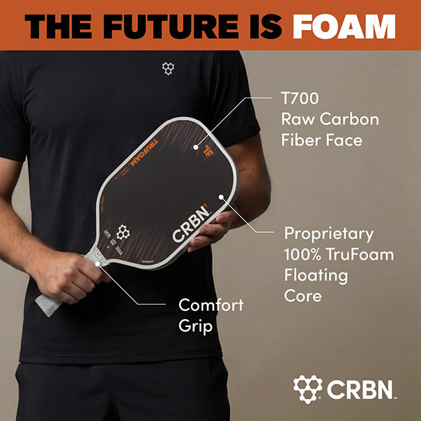 crbn-pickleball-crbn-trufoam-barrage-hybrid-aerocurve-pickleball-schl-ger image 3
