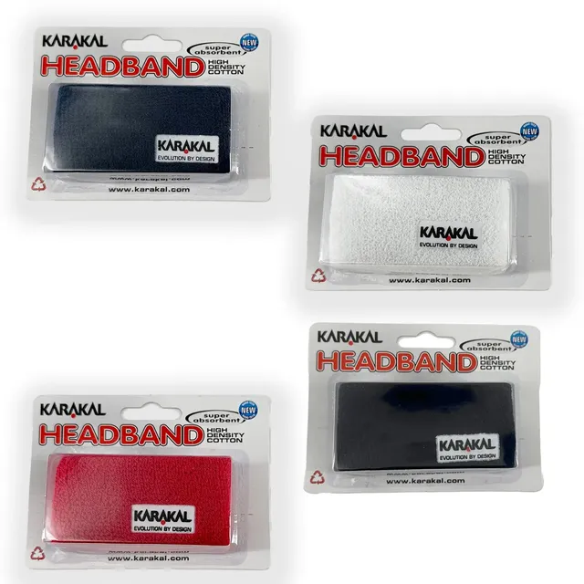 karakal-kopfband-x1-saugf-higes-baumwoll-stirnband-f-r-squash-tennis-badminton image 1