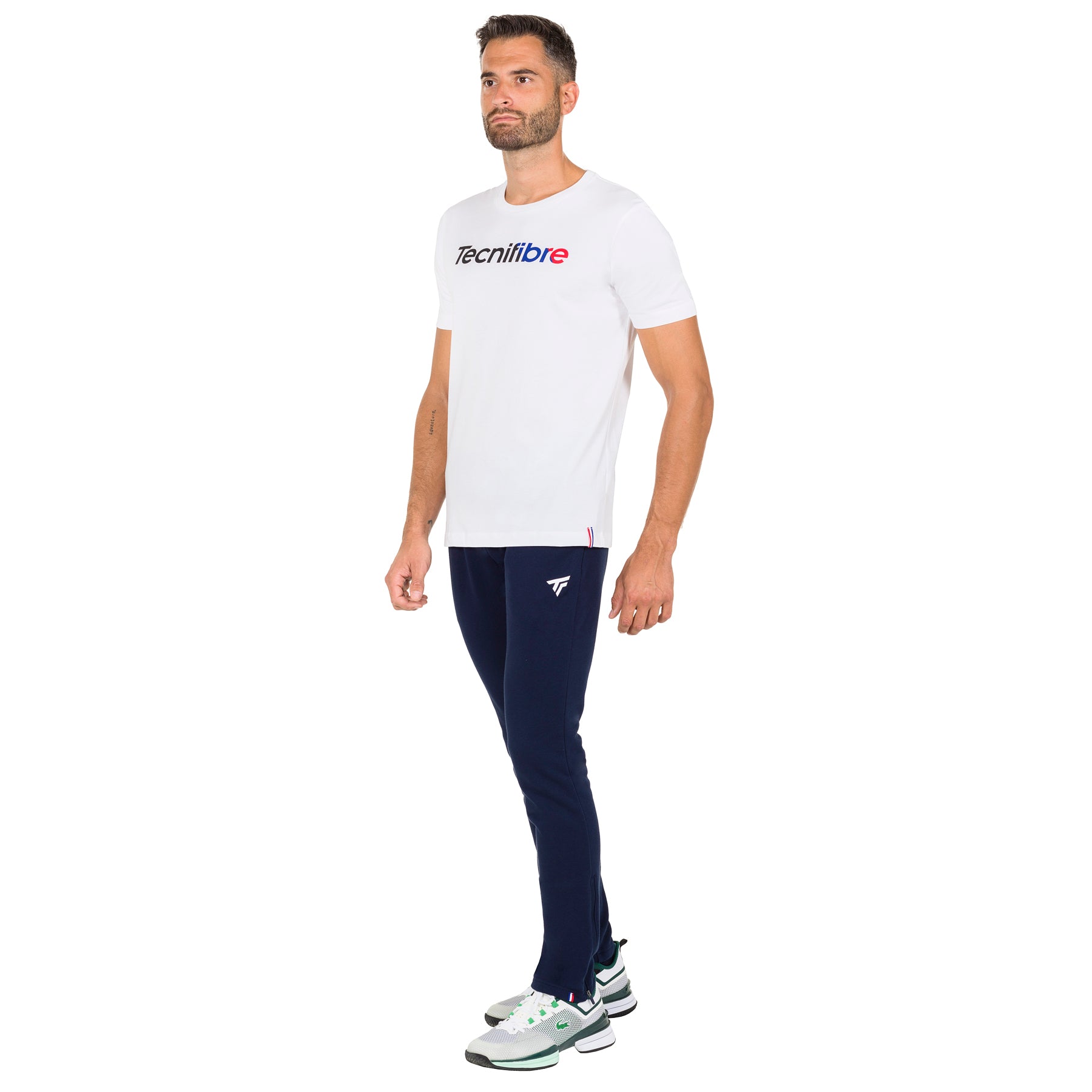tecnifibre-club-tee-22-herren-t-shirt-mit-tricolore-detail-outlet-preis image 2