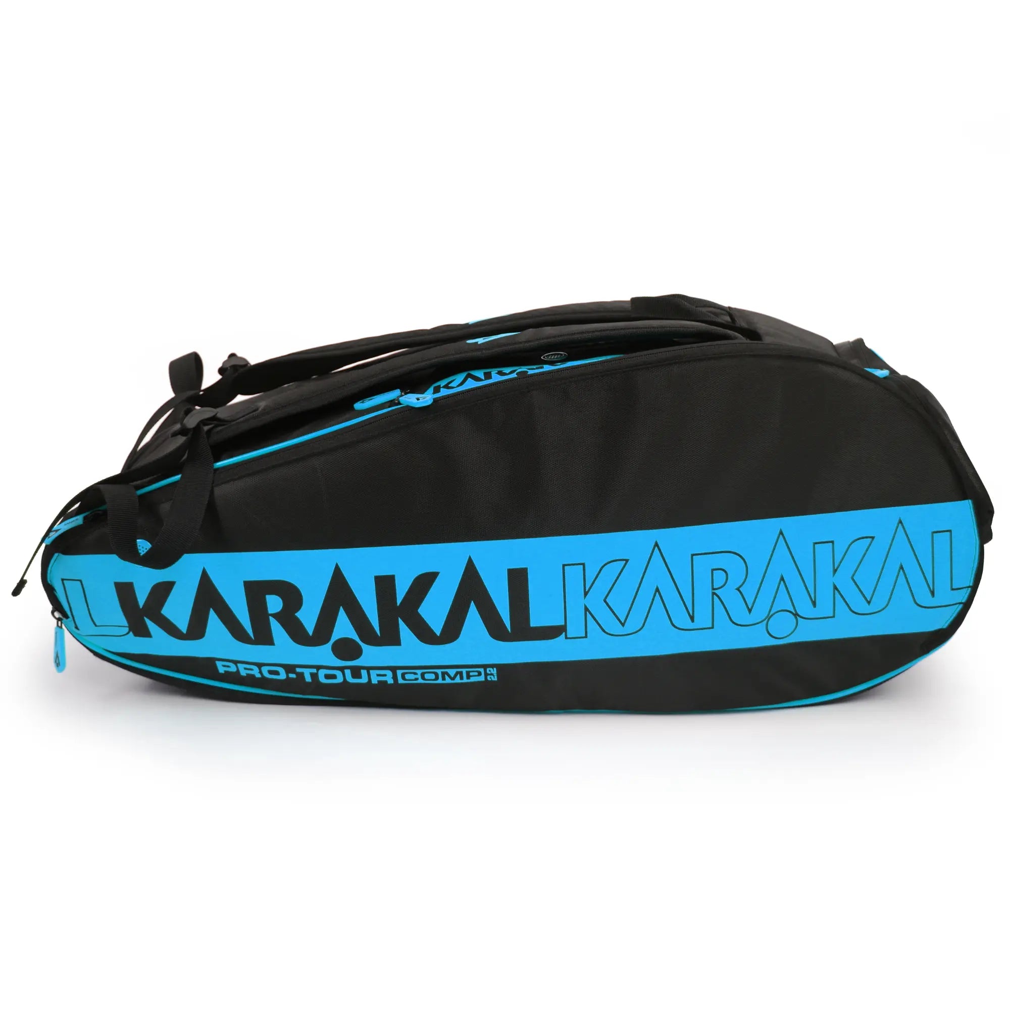 karakal-pro-tour-comp-2-2-racket-bag-9-schl-ger-tasche-blau-77x25x30-cm image 3