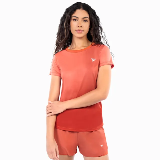 tecnifibre-x-loop-t-shirt-terracotta-damen-leichtes-atmungsaktives-sportshirt image 1