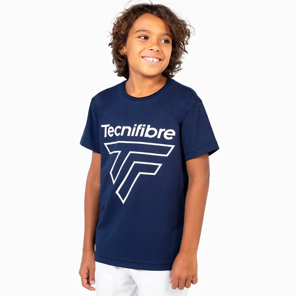 tecnifibre-team-corpo-t-shirt-marine-jungen-leicht-atmungsaktiv-schnell-trocknen image 1