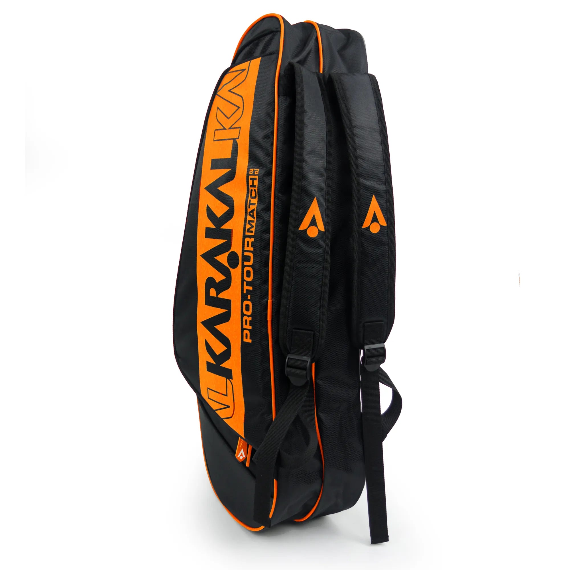 karakal-pro-tour-match-2-2-racketbag-4-schl-ger-orange-trimmung image 3