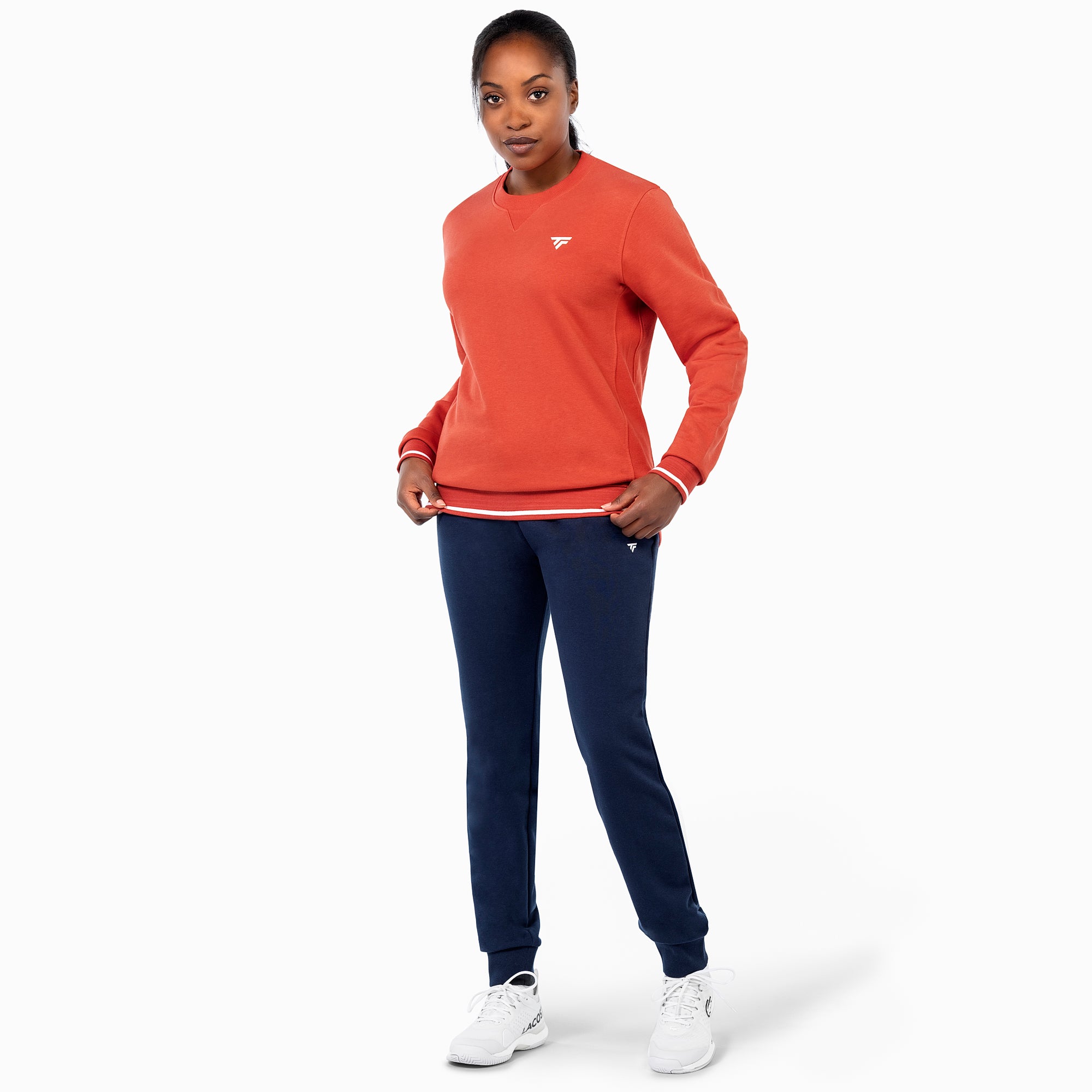 tecnifibre-team-terry-pants-marine-damen-warm-und-bequem-mit-zwei-taschen image 1