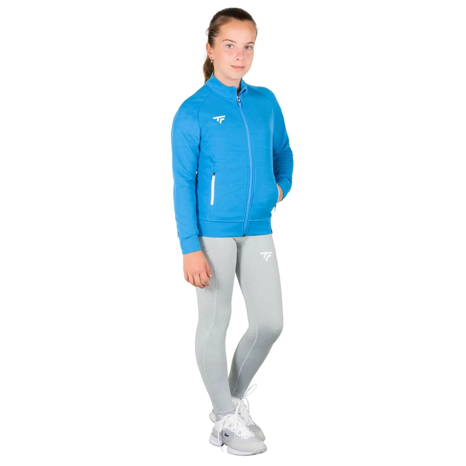 tecnifibre-team-jacket-azur-fille-tennissjacke-f-r-m-dchen-doppel-mesh-100-polye image 1