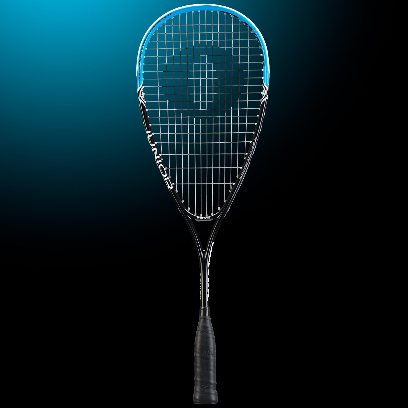 oliver-racer-squashschl-ger-junior-63-5-cm-blau-schwarz-115g-f-r-6-10-jahre image 1