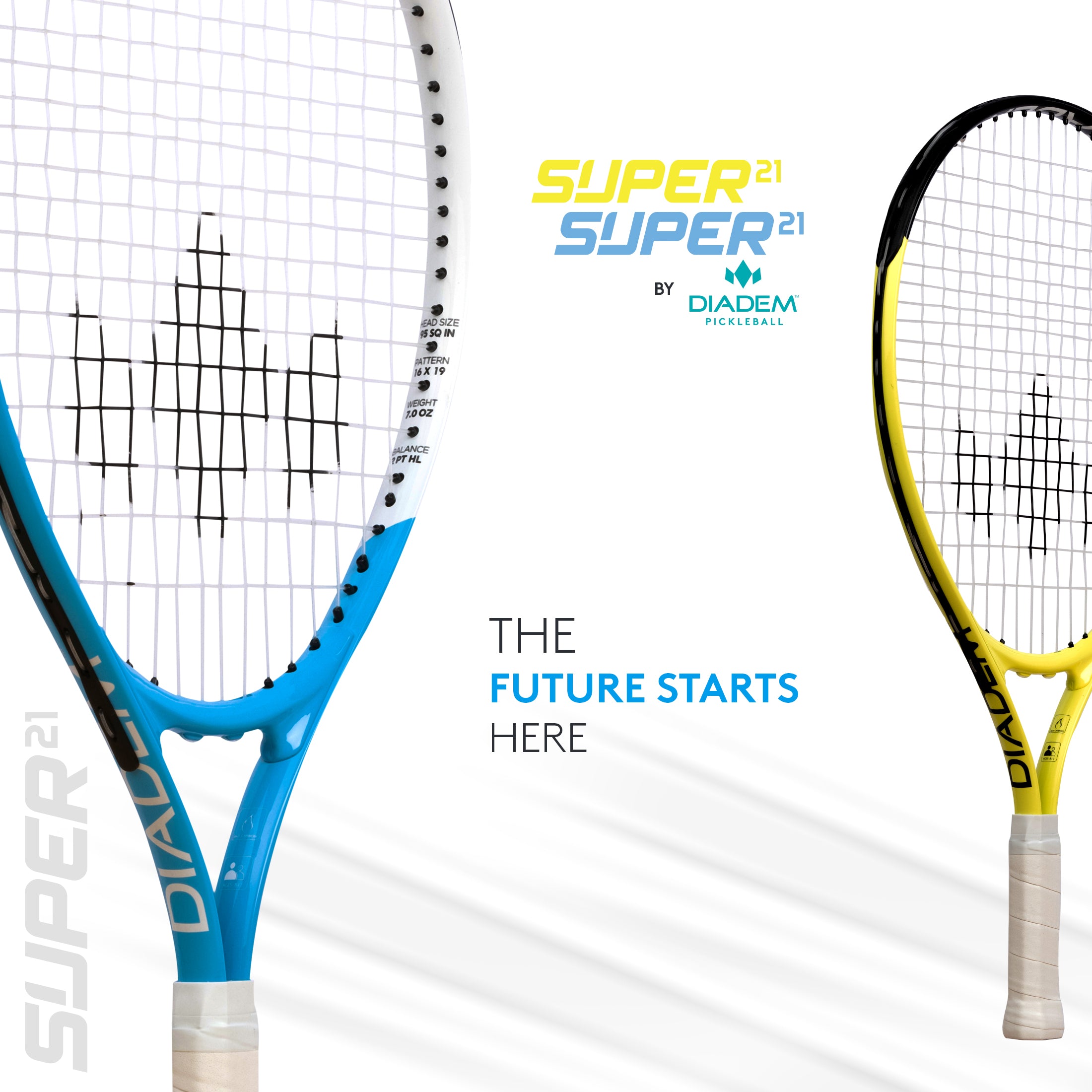 diadem-super-21-junior-tennisschl-ger-blau-gelb-21-zoll image 5