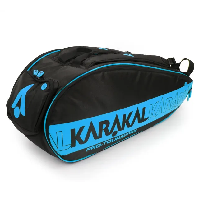 karakal-pro-tour-comp-2-2-racket-bag-9-schl-ger-tasche-blau-77x25x30-cm image 1