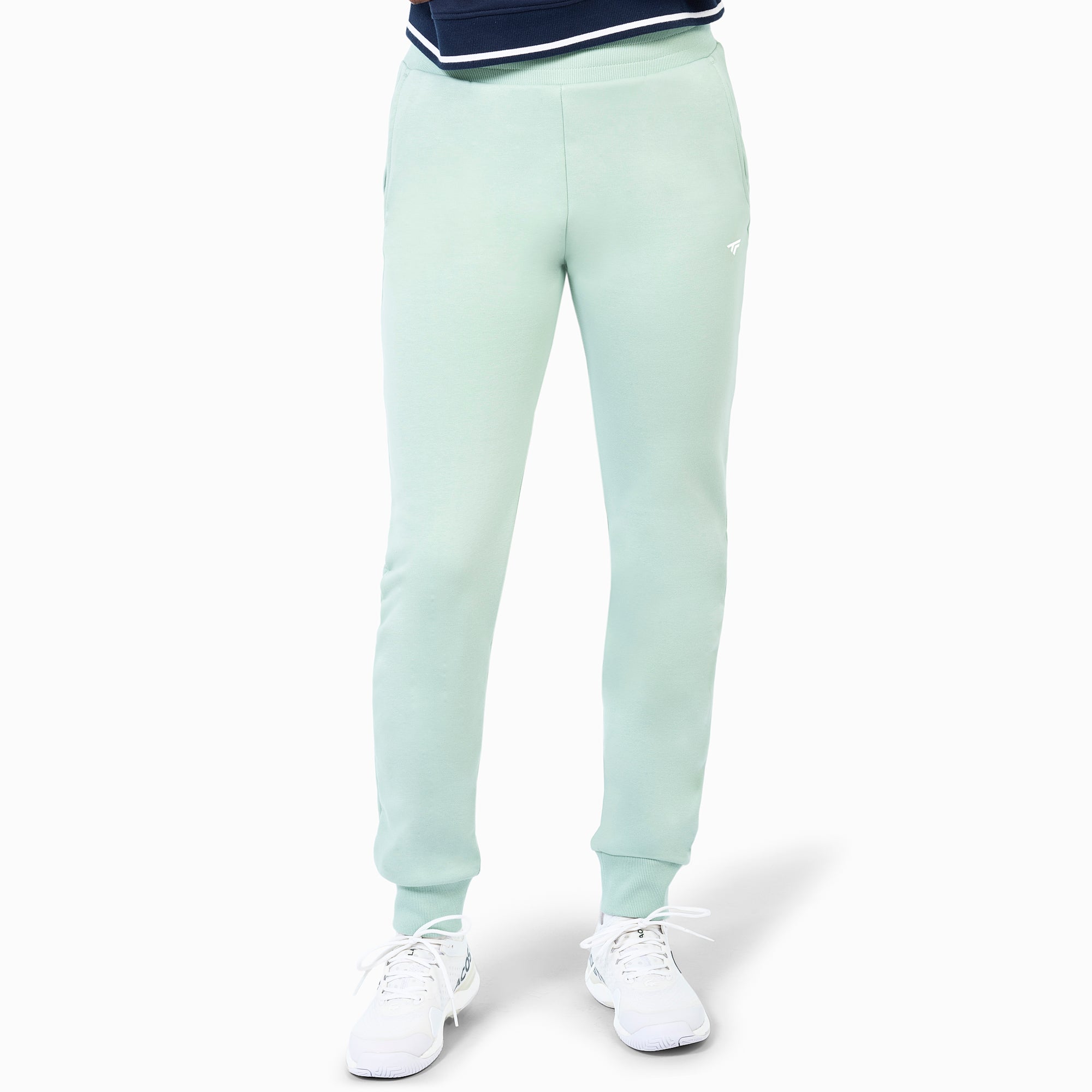 tecnifibre-team-terry-pants-sage-damen-warm-und-bequem-mit-2-taschen image 2