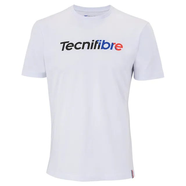 tecnifibre-club-tee-22-garcon-t-shirt-f-r-jungen-mit-tricolor-band image 1