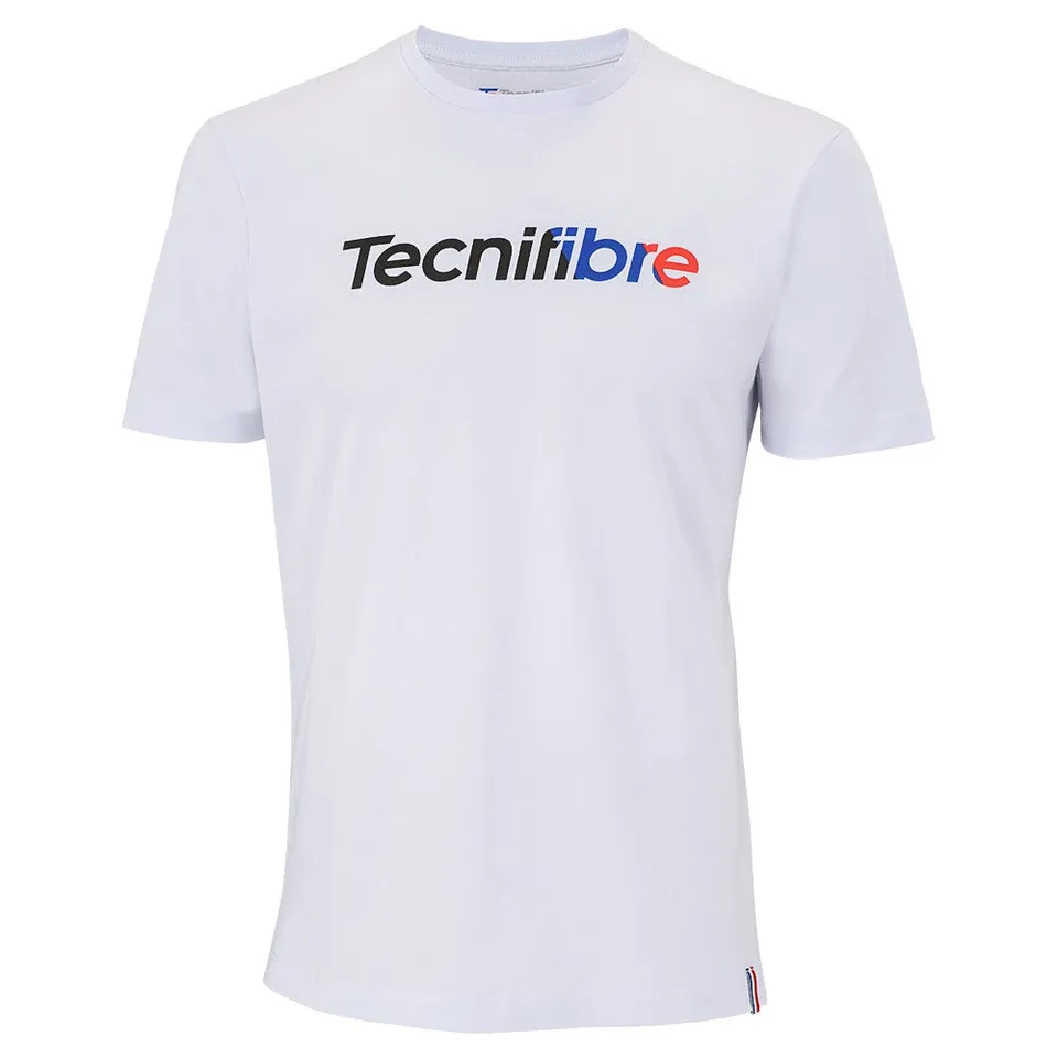 tecnifibre-club-tee-22-garcon-t-shirt-f-r-jungen-mit-tricolor-band image 1